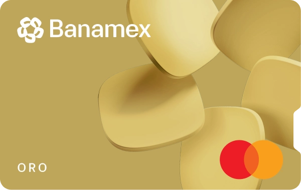 Tarjeta de Crédito Oro Banamex Mastercard.